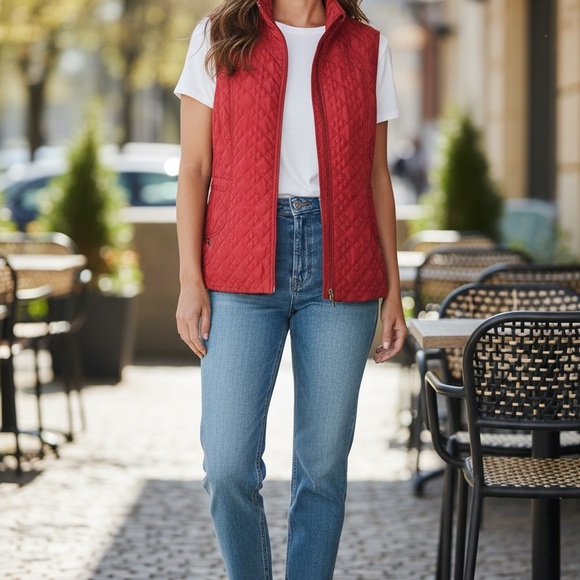 Indigo Ruby Quilted Vest - Picture 4 of 4